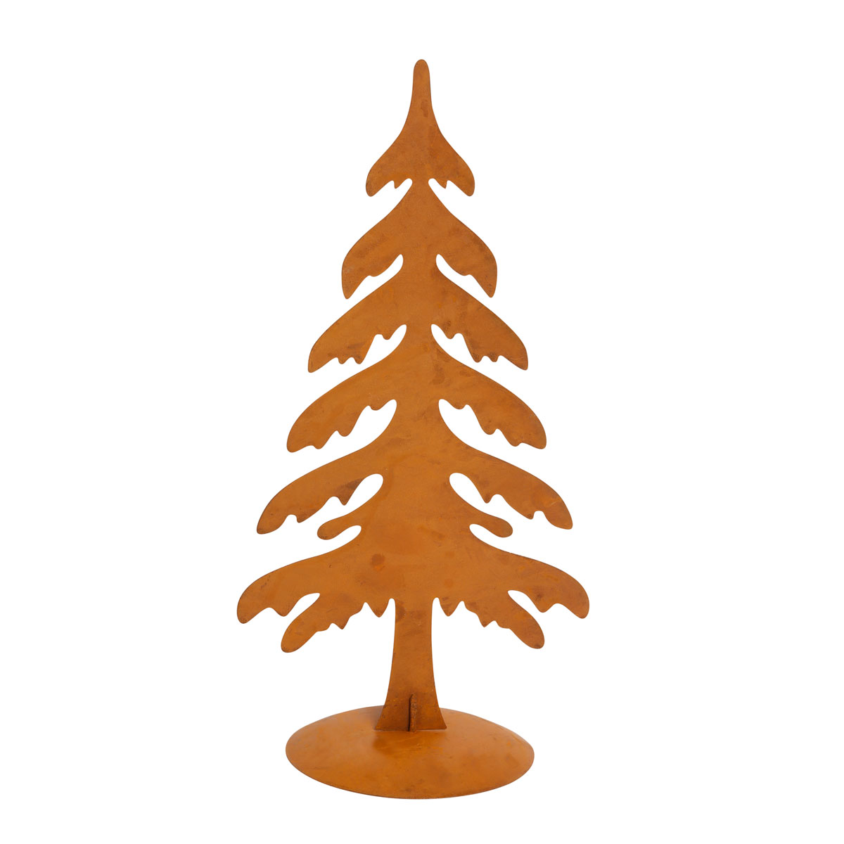 Tanne 15 x 30 x 11 cm rost Eisen