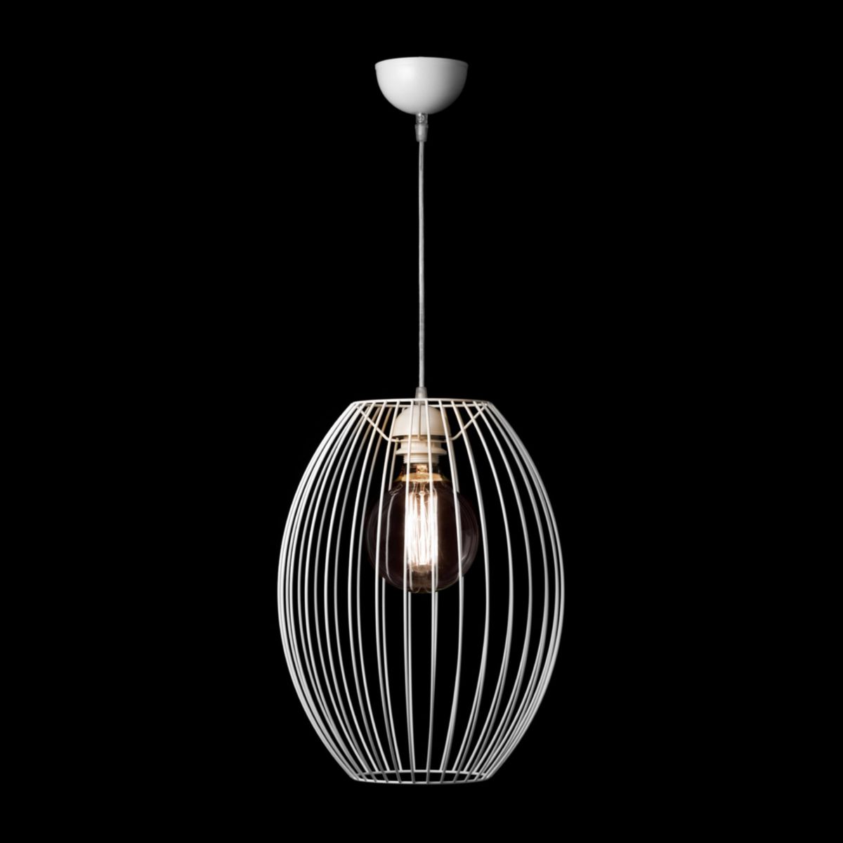 Hängelampe Olivia 110 weiss Bild 2