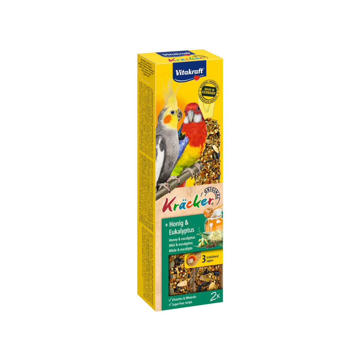 Vitakraft Kräcker Honig-Eukalyptus 2er GS