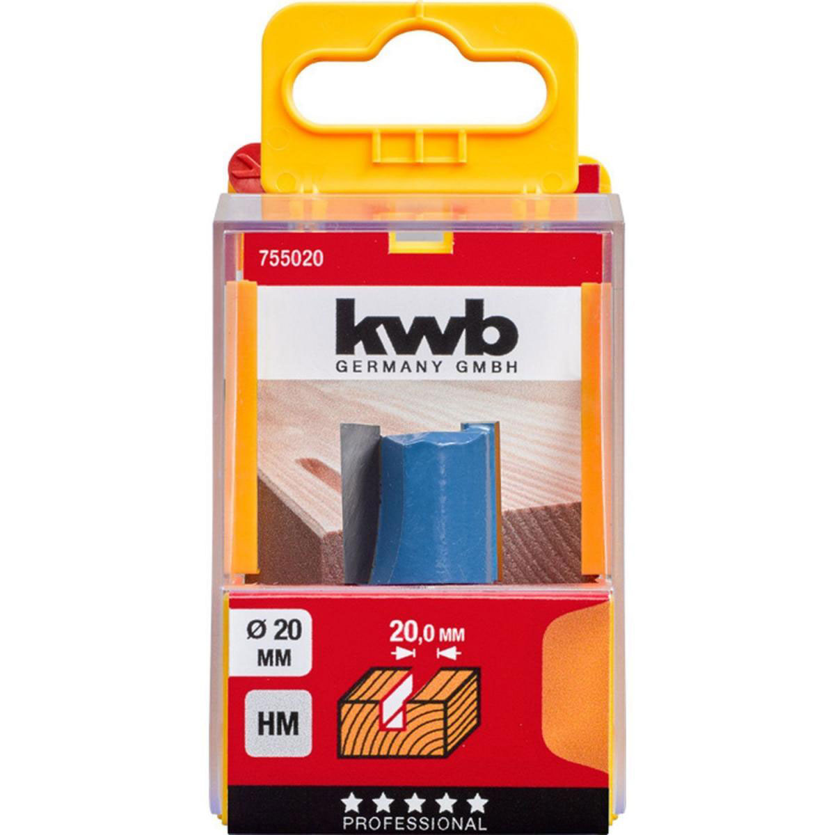 kwb  Nutfräser Durchmesser 20 mm Bild 2