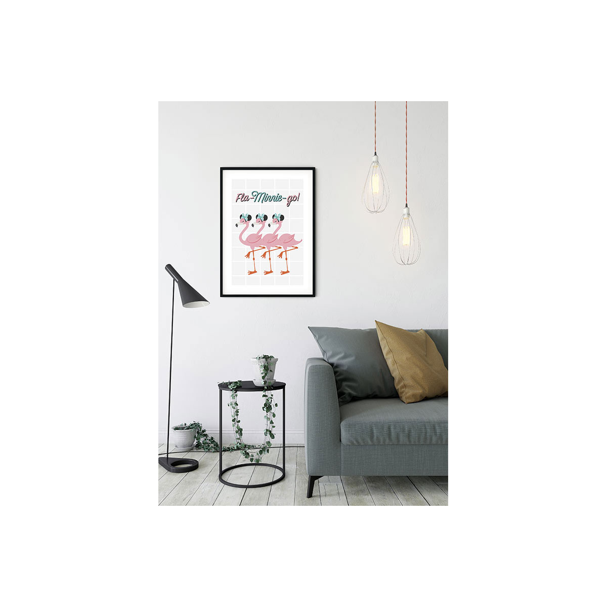 Komar  Wandbild Minnie Mouse Fla-Minnie-go 50x70 cm Bild 5