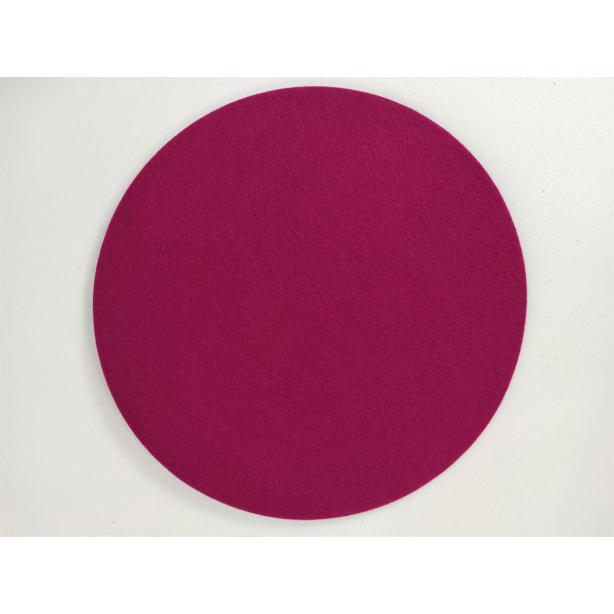 Platzset Filz Durchmesser 35 cm magenta