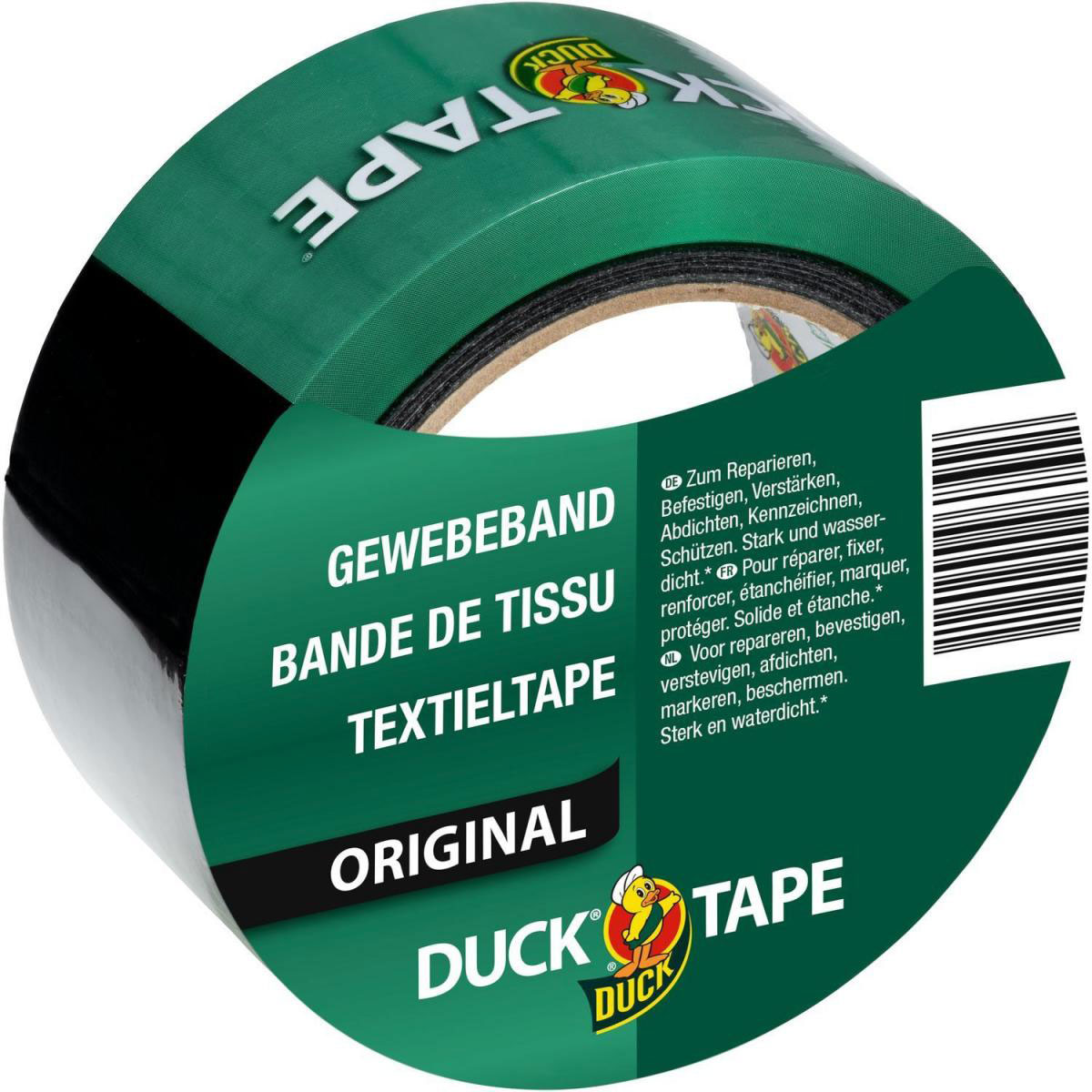 Duck Tape Original 50 mm x 25 m Schwarz