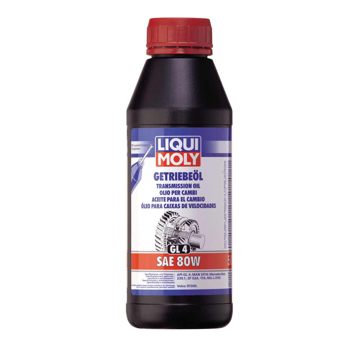 Liqui Moly Getriebe-Öl GL 4 SAE 80W 500ml