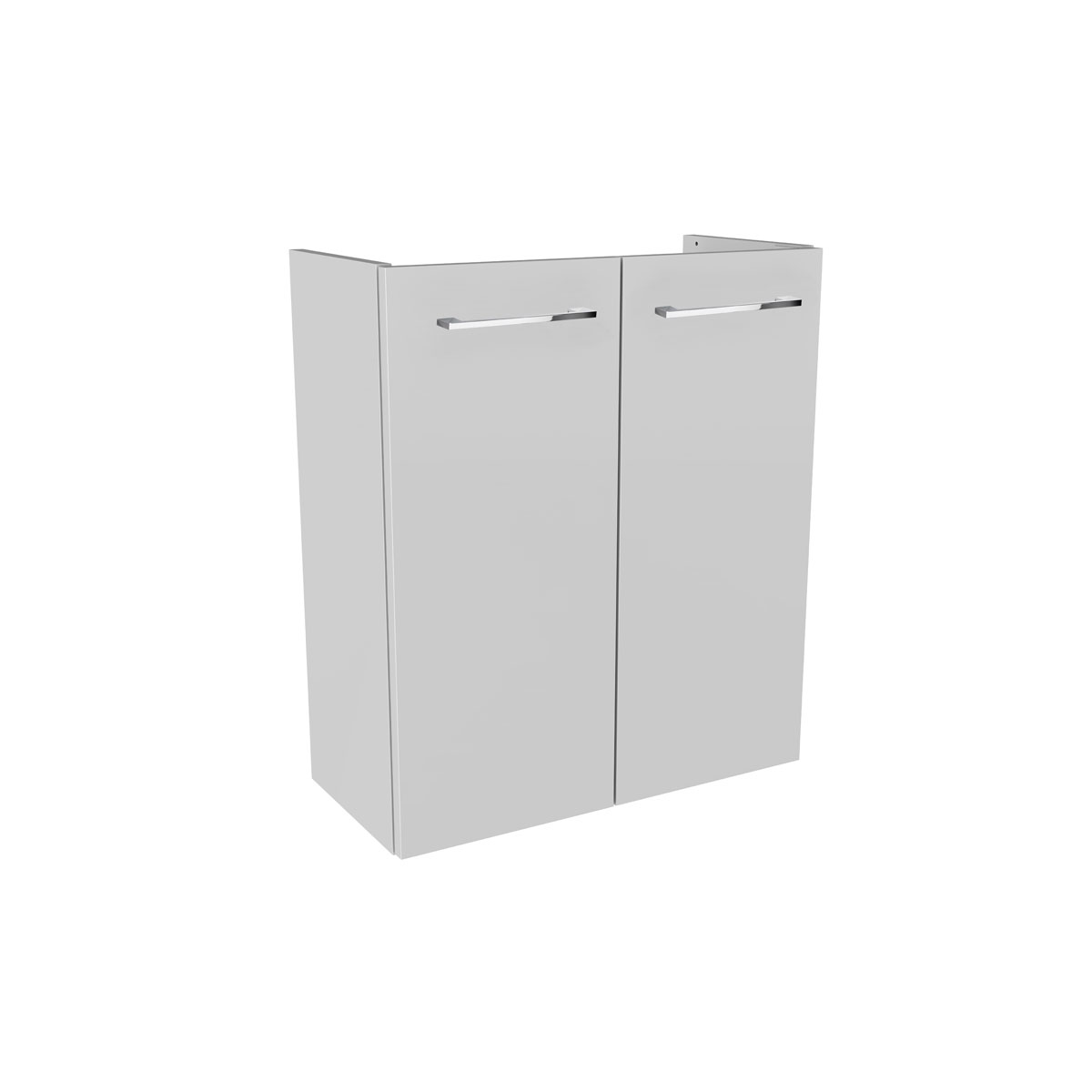 Fackelmann  Gäste-WC Waschtischunterschrank SBC 520 x 600 x 243 mm Weiß