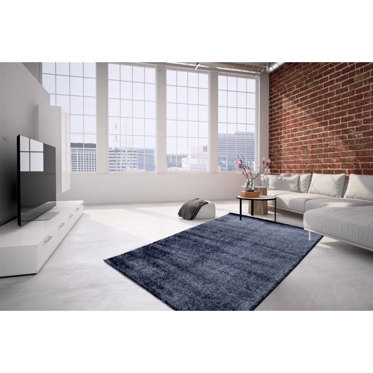 Swing 8100 Lila / Blau 140cm x 200cm Bild 2