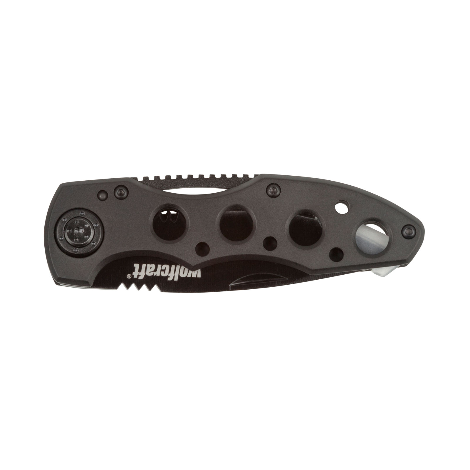 Wolfcraft  Freizeitmesser mit klappbarer gezahnter Klinge Bild 9