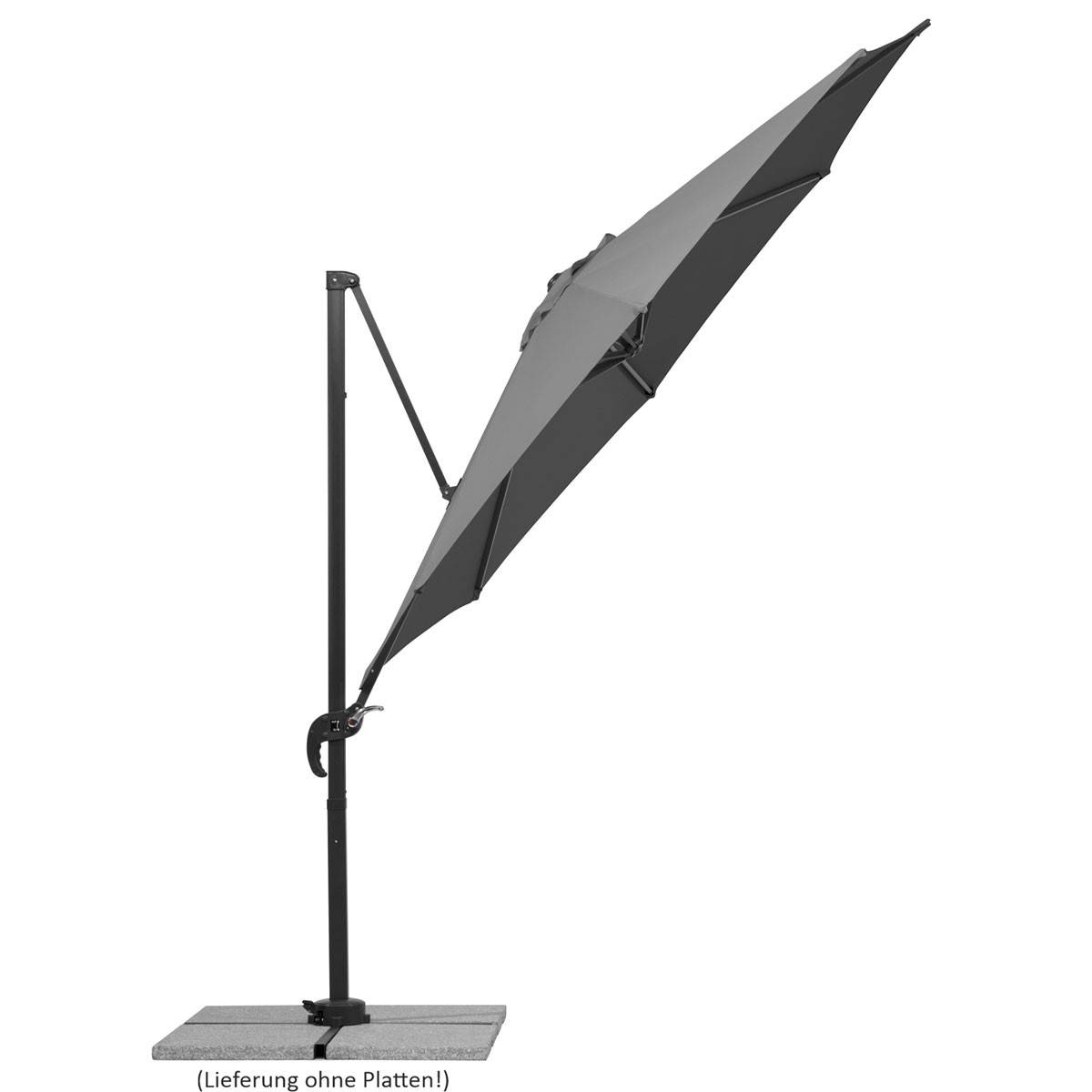 Schneider Schirme Schirm Rhodos Junior 300/8 anthrazit Bild 3
