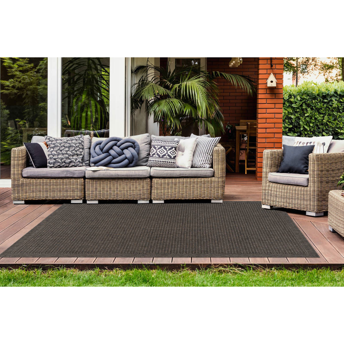 In- und Outdoor-Teppich „Indonesia - Kediri“, taupe Bild 2