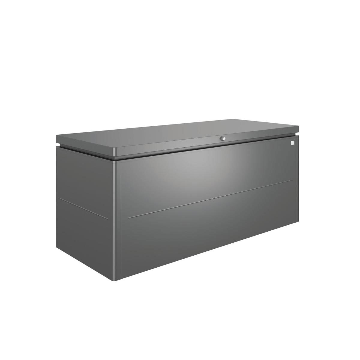 Biohort Gartentruhe LoungeBox Größe 200 dunkelgrau-metallic