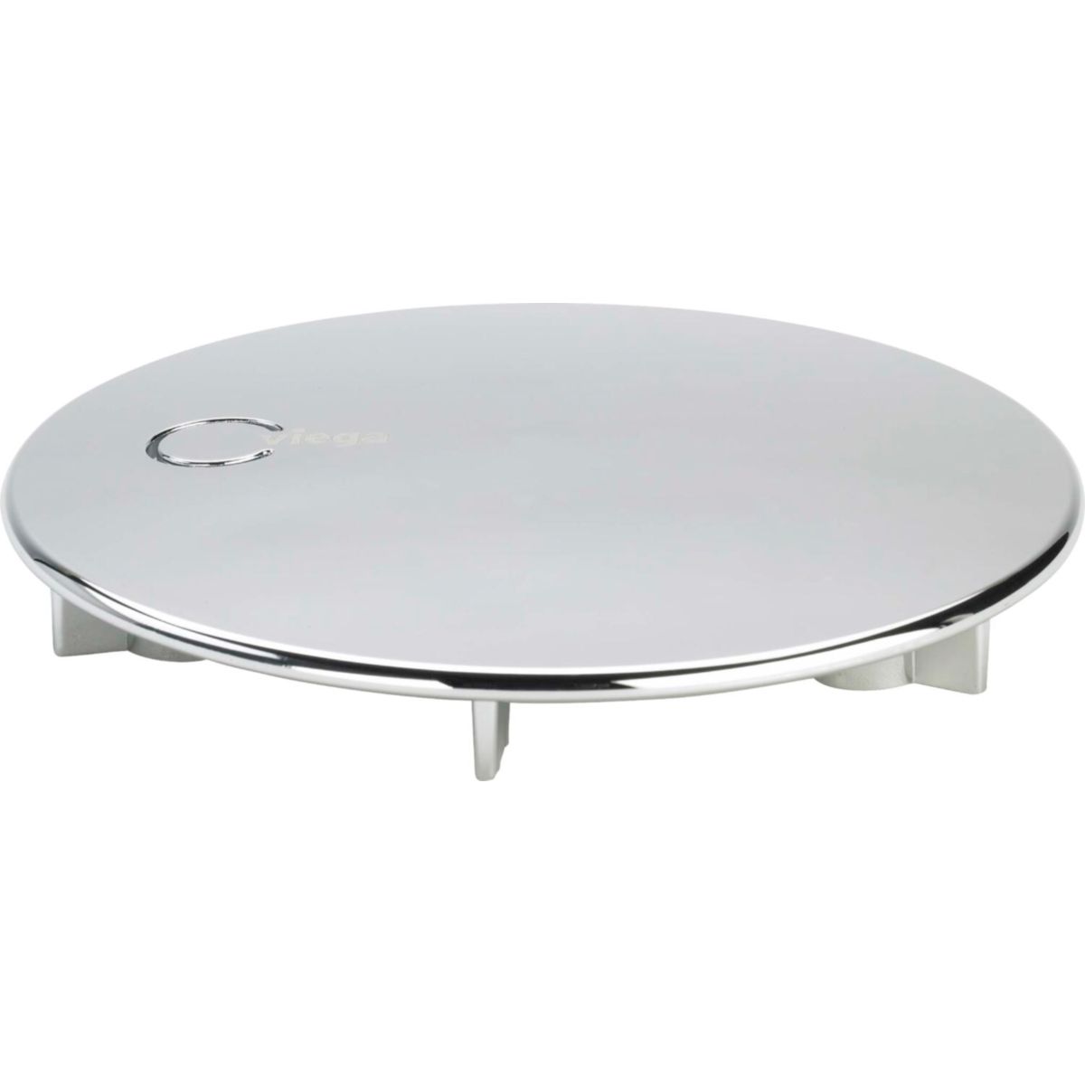 Viega Tempoplex Abdeckkappe 115mm verchromt mit 3 Aufsteckpunkten