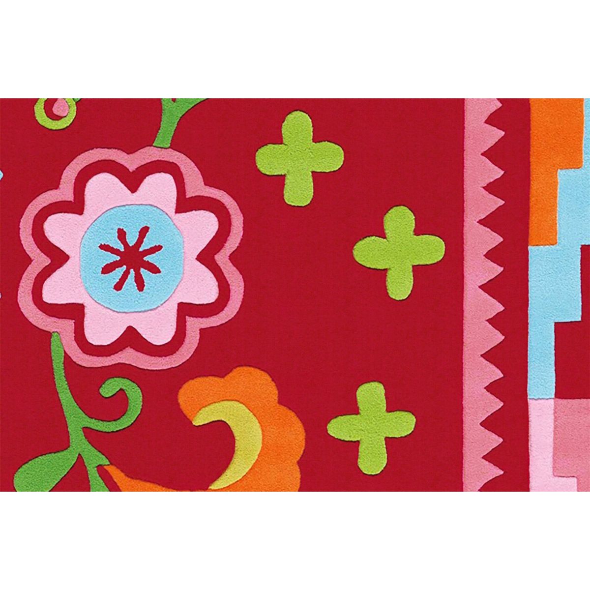 Sam 4144 Multi / Rosa Flowers 140cm x 200cm Bild 3