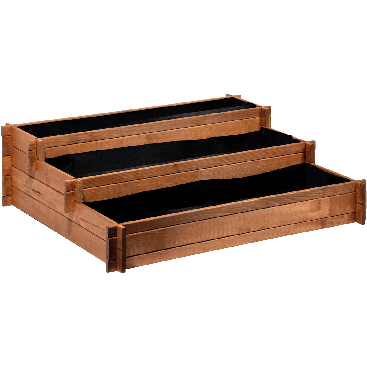 dobar Hochbeet Peru 110 x 36 x 88 cm braun Bild 5