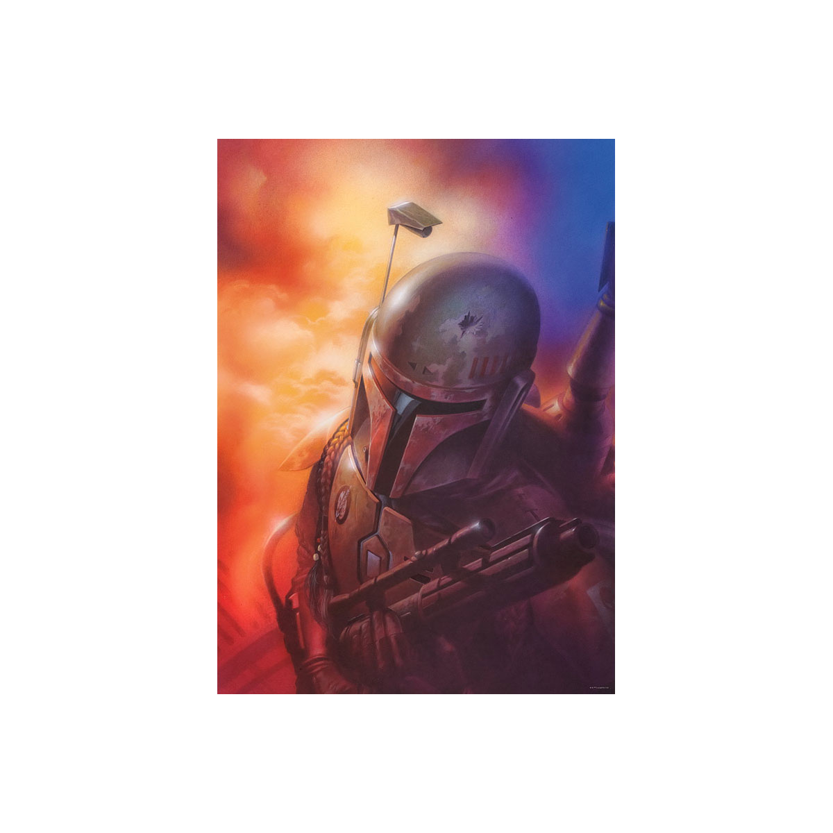Komar  Wandbild Star Wars Classic Mandalorian 50x70 cm Bild 2