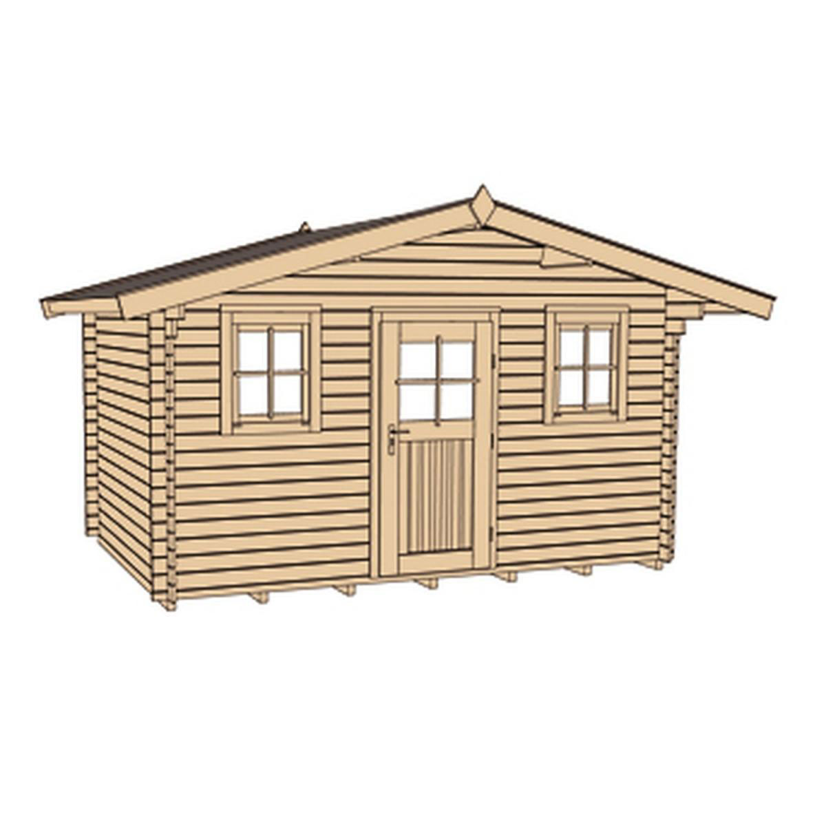 Weka Gartenhaus 110 Größe 1/2 Bild 3