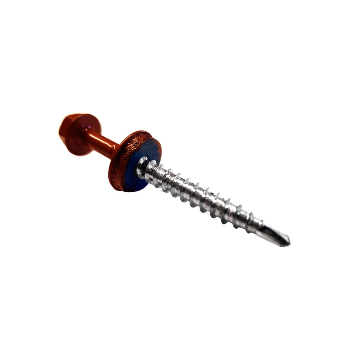 Schrauben 4,8x60 mm braunrot