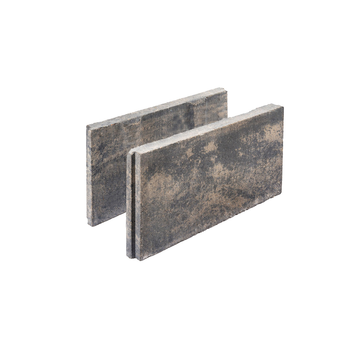 Lusit Schalungsstein 50x25x24 cm grau-anthrazit-melange