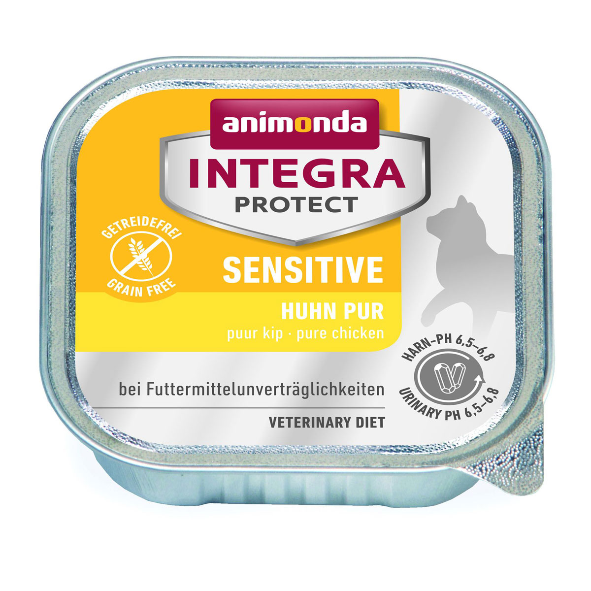 animonda integra Cat Sensitiv Huhn pur 100g Schale