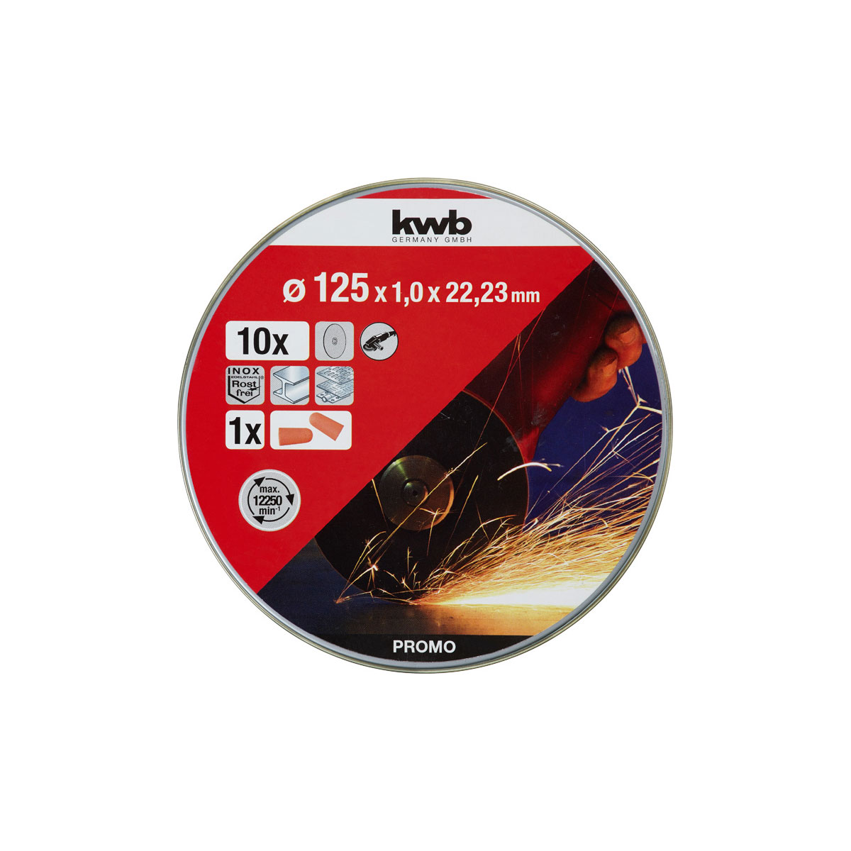 kwb  Dünntrennscheiben-Set 10 teilig Bild 2