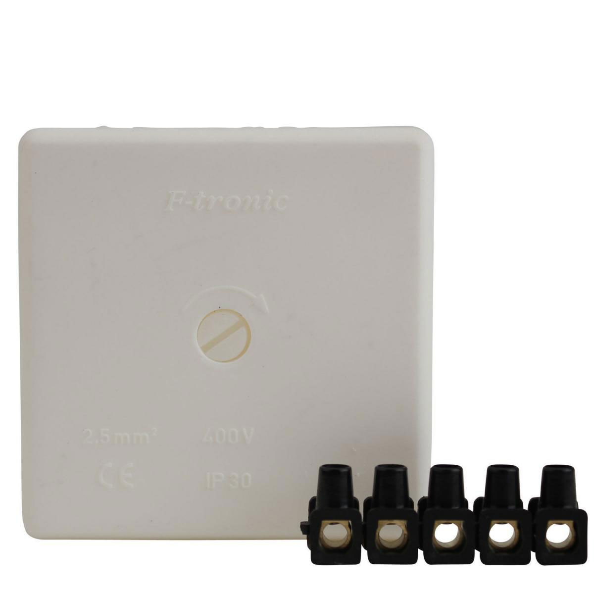 AP-Abzweigkasten IP30 75 x 75 x 25 mm