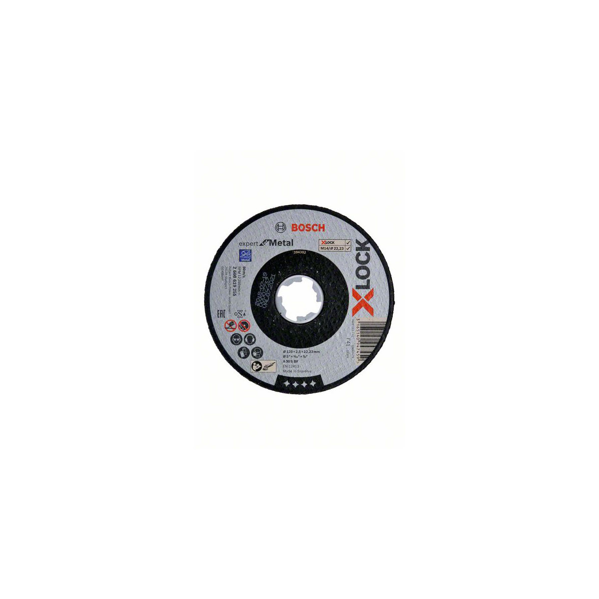 Bosch Professional  Trennscheibe X-Lock Expert 125 mm