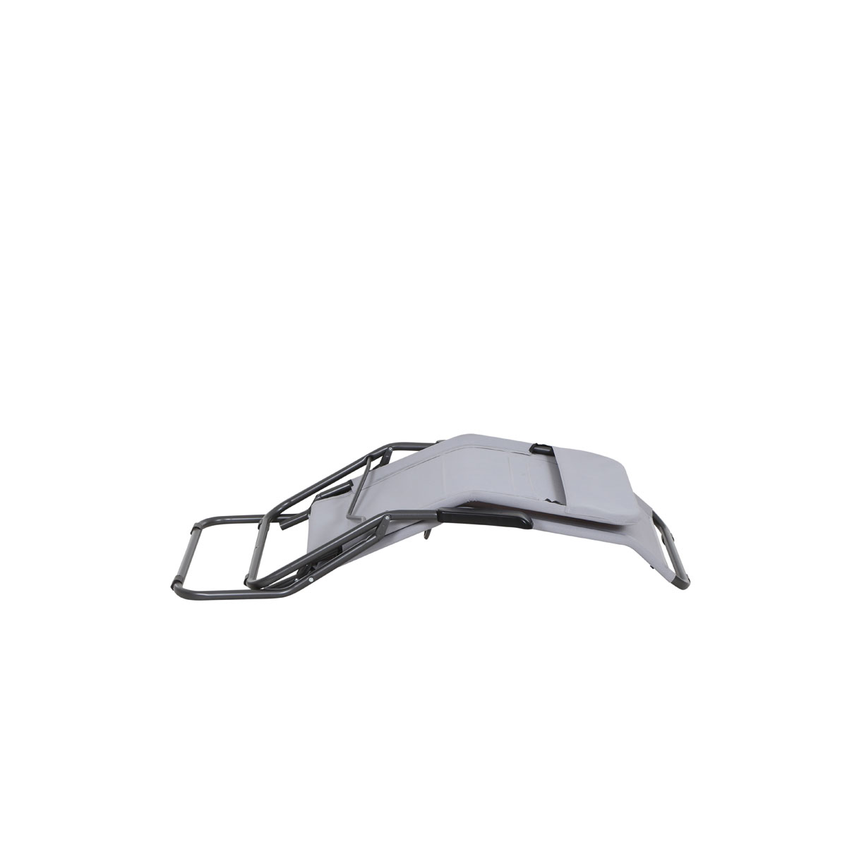 Kippliege Anco 144 x 72,5 x 103,5 cm 1-fach verstellbar anthrazit/grau Bild 6