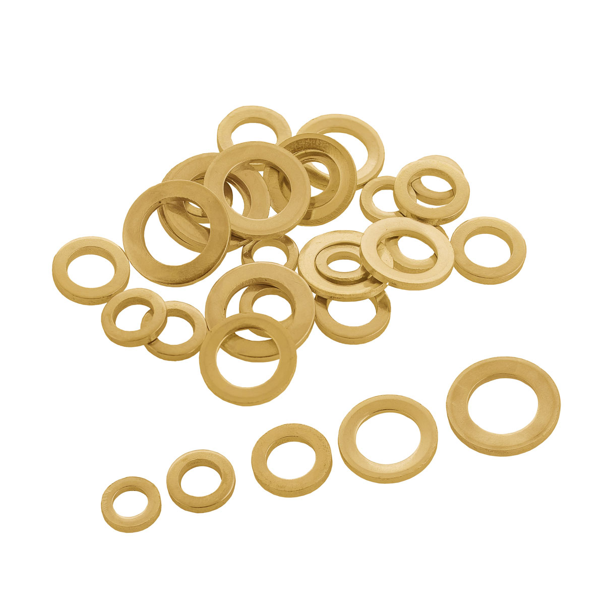 Suki Türbandring Stahl Durchmesser 5 x 10 x 2 cm 30 Stück Bild 3