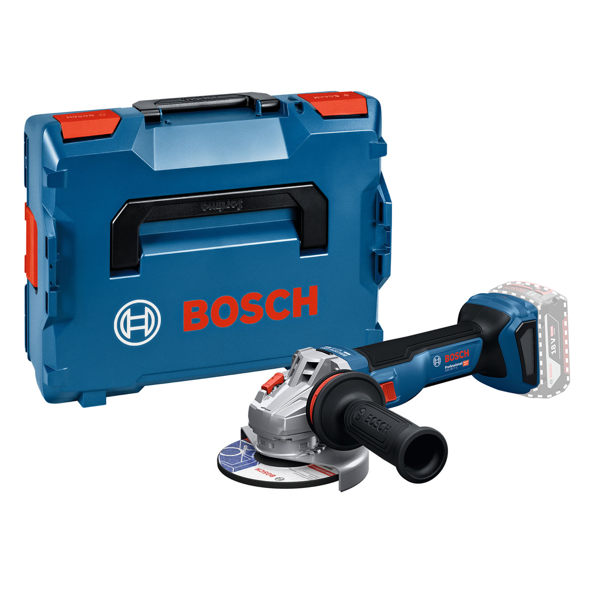 Bosch Professional Akku Winkelschleifer GWS 18V-11 S Bild 2