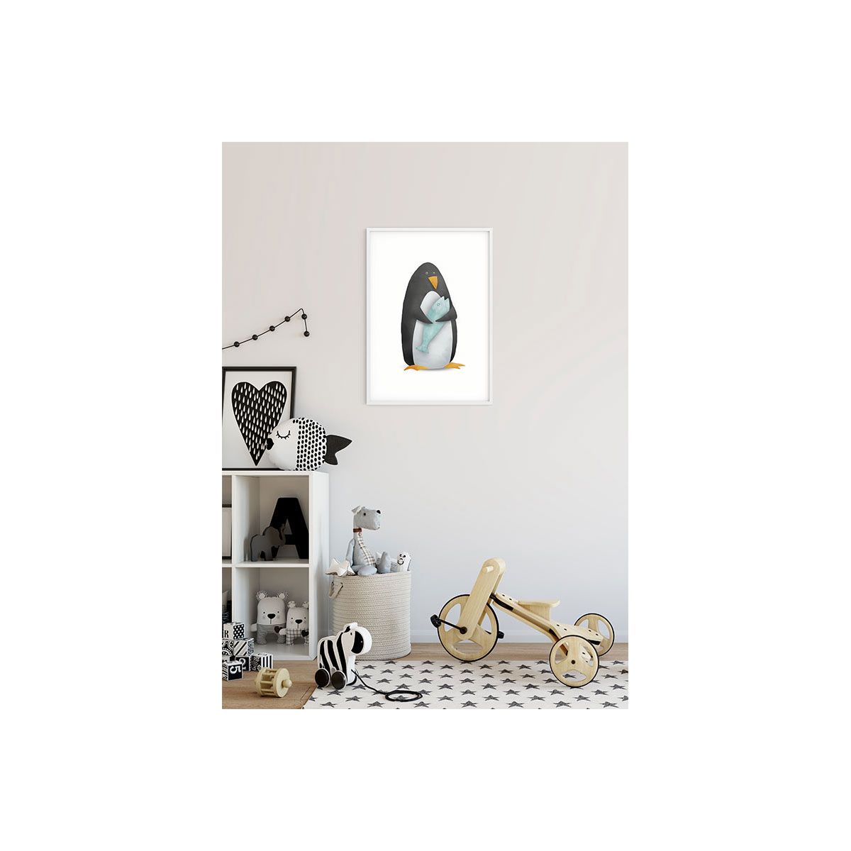 Komar  Wandbild Cute Animal Penguin 50x70 cm Bild 4