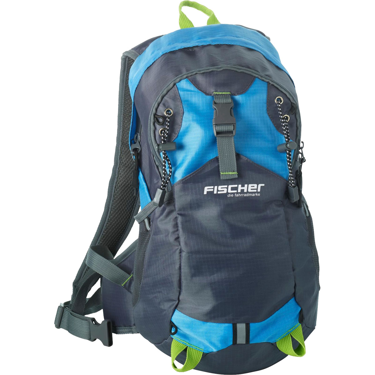 Fischer  Fahrrad Rucksack mit Helmnetz