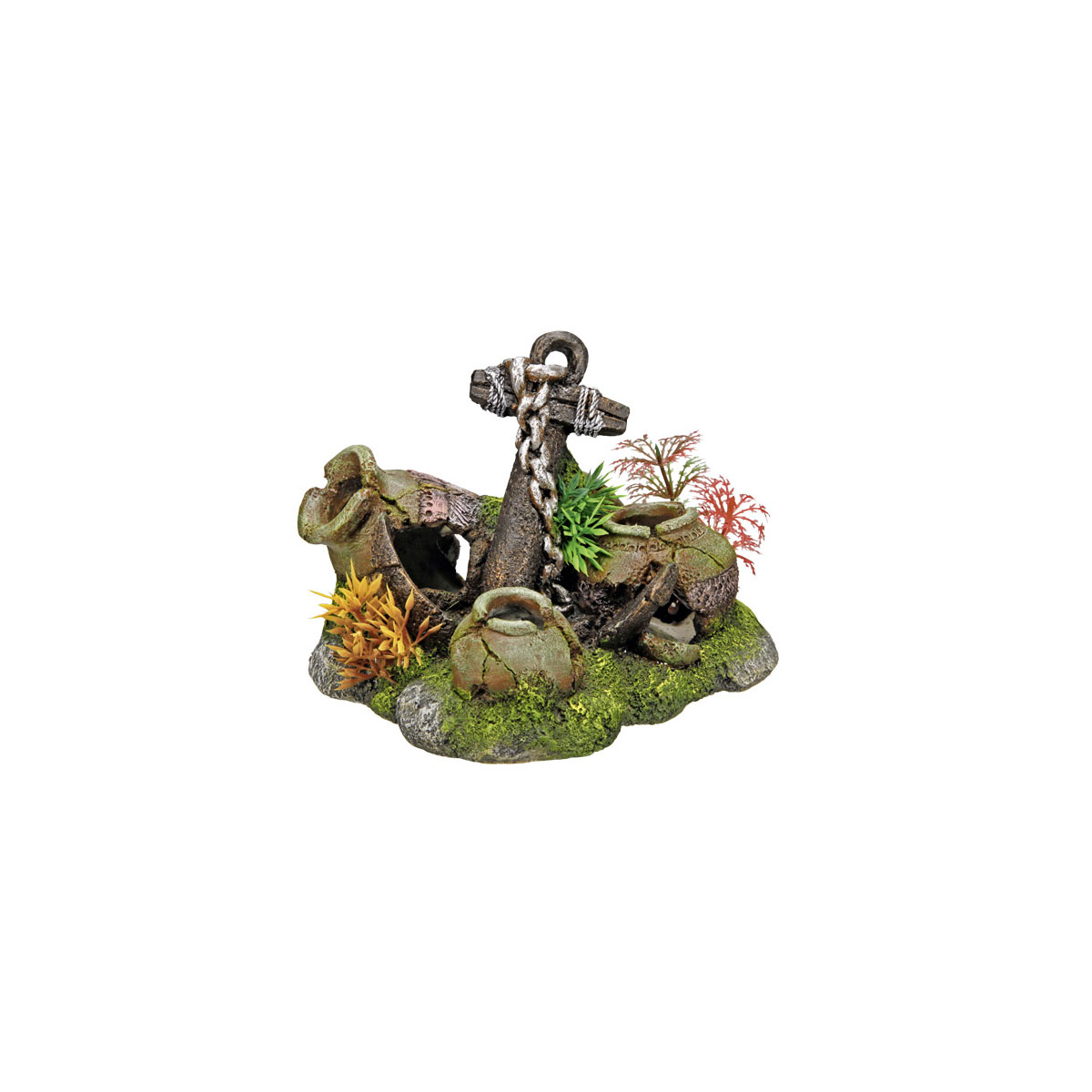 Aqua Ornaments Krüge Anker 16 x 14 x 11,5 cm