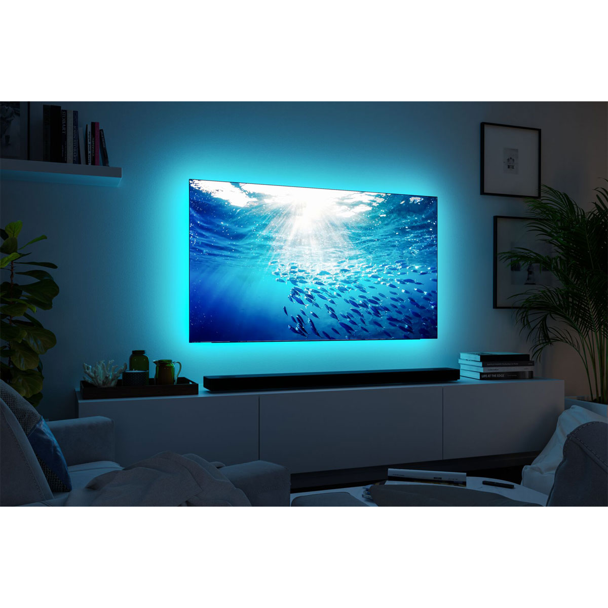 Paulmann  LED-TV-Basisset MaxLED 250 55 Zoll 3,6 m 20,5 Watt inkl Farbwechselfunktion Bild 4