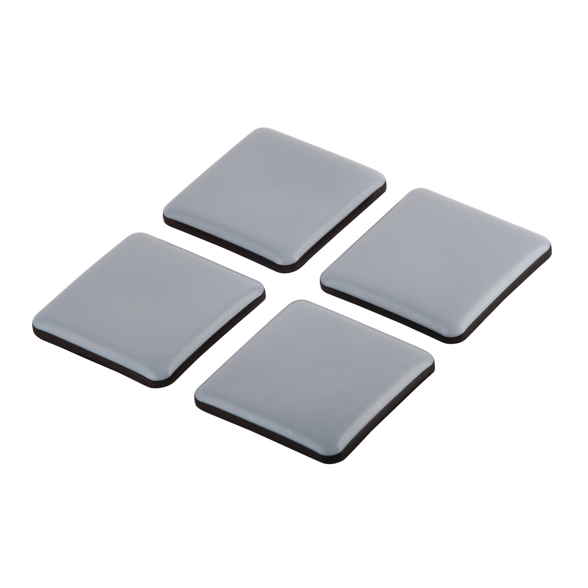 Suki Universalgleiter Easy Glider klebend 5 x 5 cm grau 4 Stück Bild 1