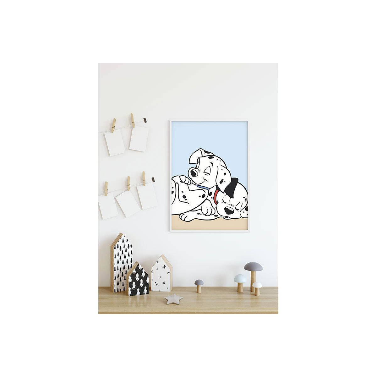 Komar  Wandbild 101 Dalmatiner Cuddle 50x70 cm Bild 9