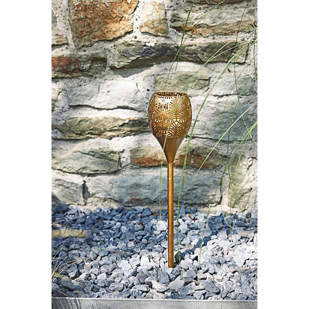 Flector Solarfackel Golden Lily inkl Flackereffekt Bild 4