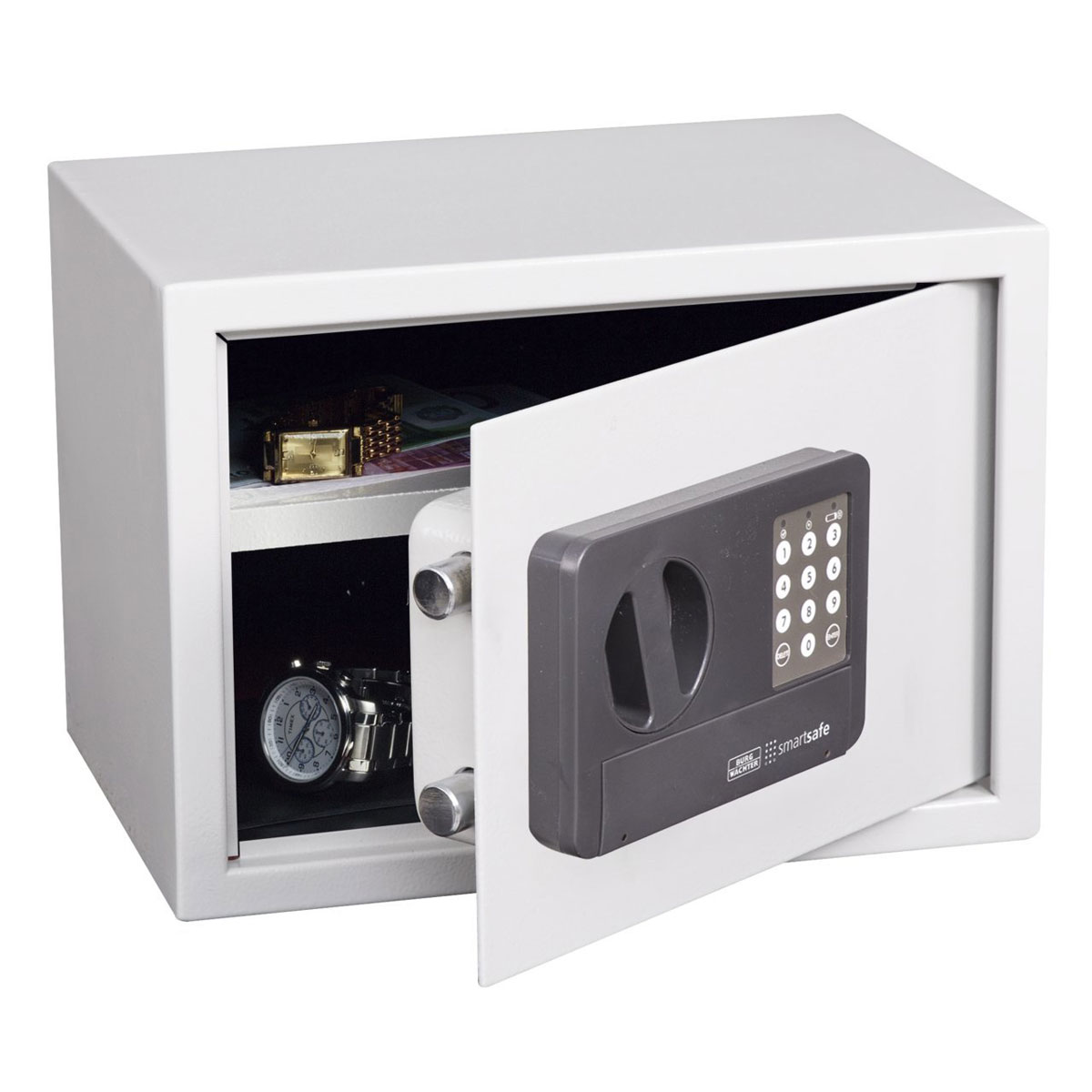 Burg Wächter Möbeltresor Smart Safe 35 x 25 x 25 cm Typ 20 E grau