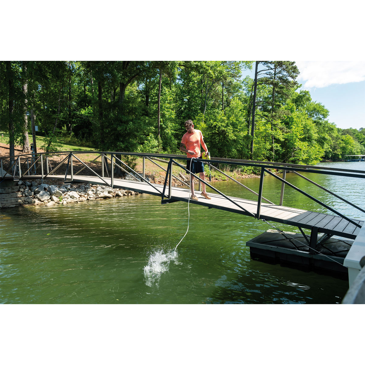 Ryobi  18V Akku-Mitteldruckreiniger RY18PWX41A-0 Max Druck 41 bar solo Bild 4