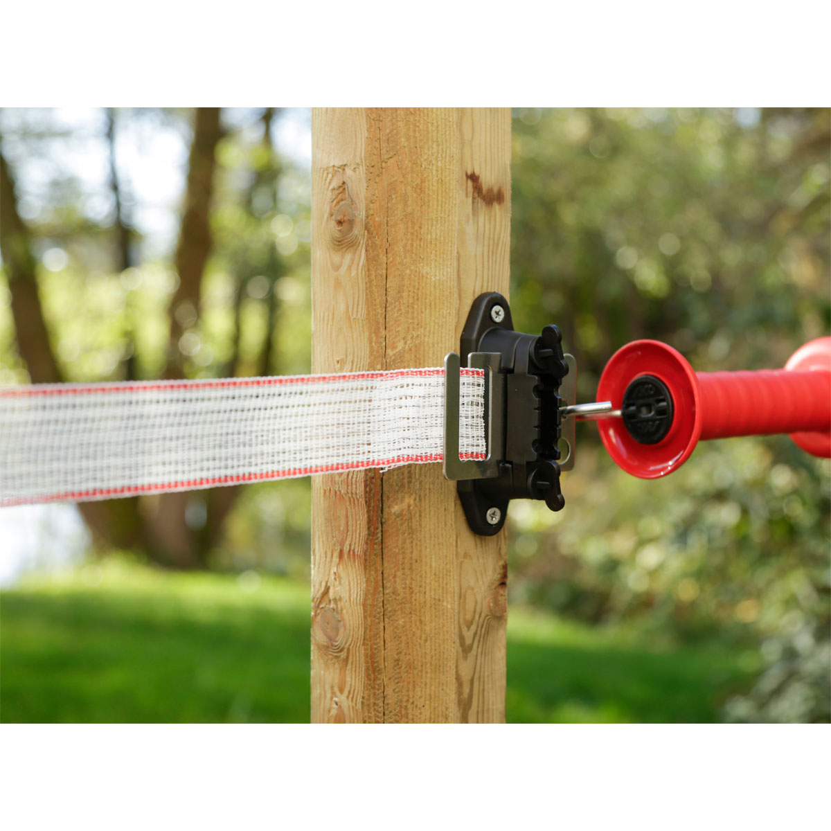 Eck- und Streckenisolator Profi schwarz für 40 mm 6 Stück Bild 2