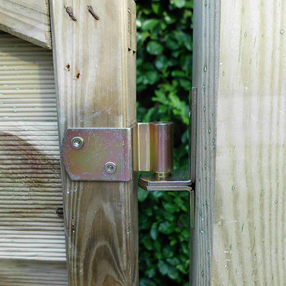 Connex HV-L-Flechtzaunband gelb-verzinkt Bild 2