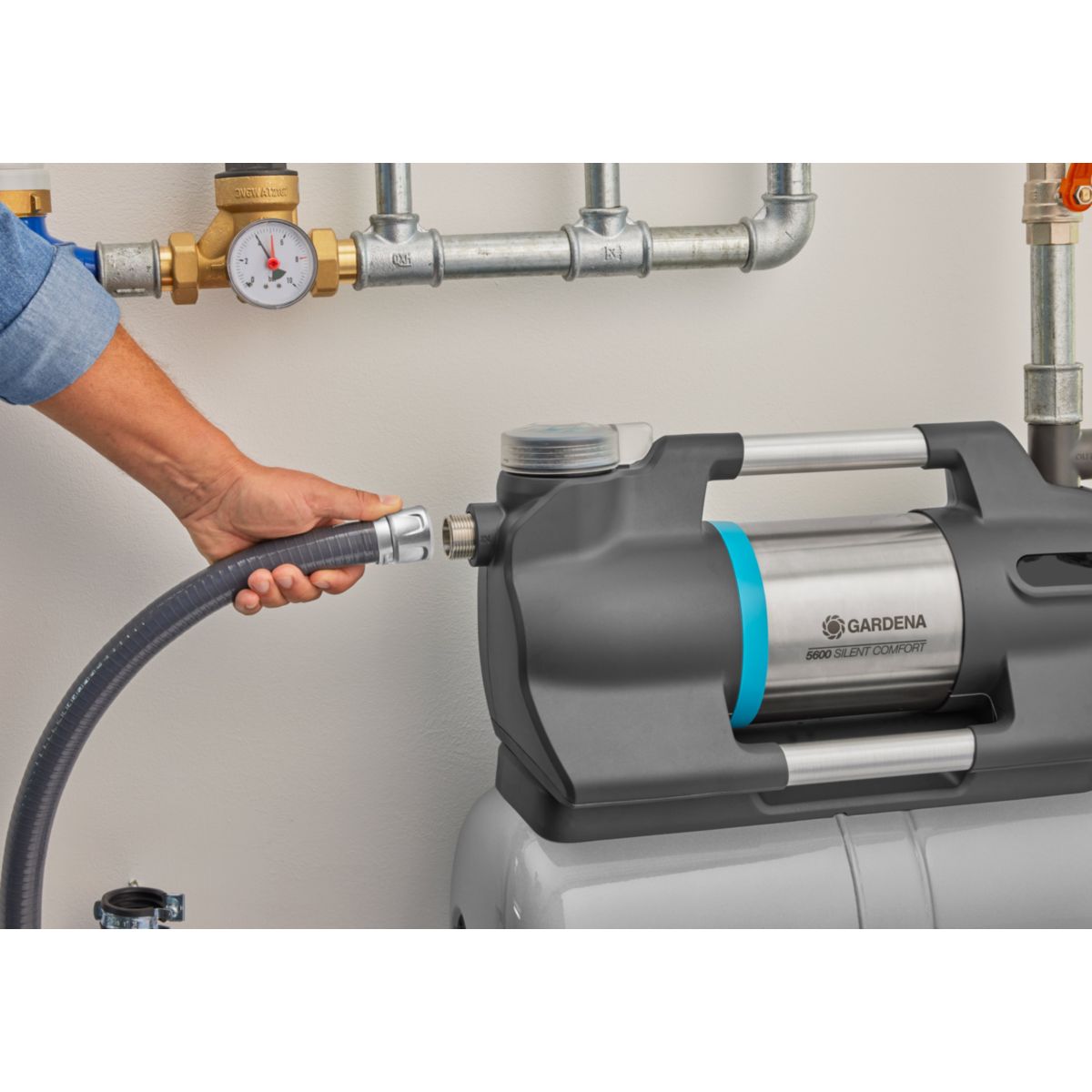 Gardena Sauggarnitur mit 7 m Saugschlauch Bild 4