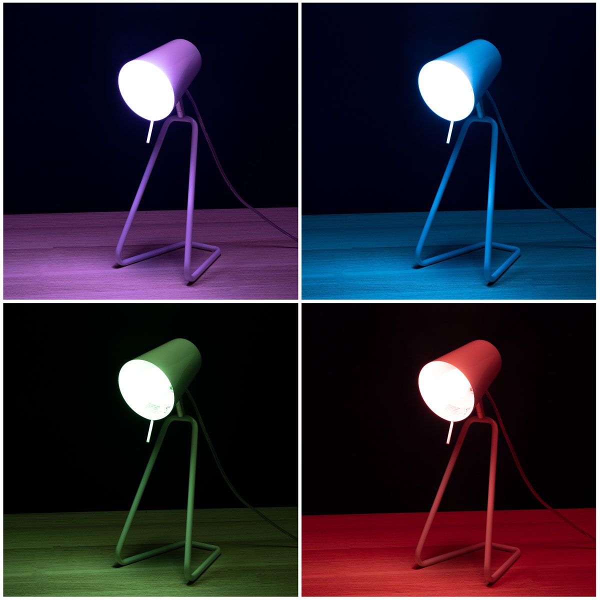 Unitec WIFI LED-Leuchtmittel Smart E27 10W RGB CCT dimmbar Bild 4