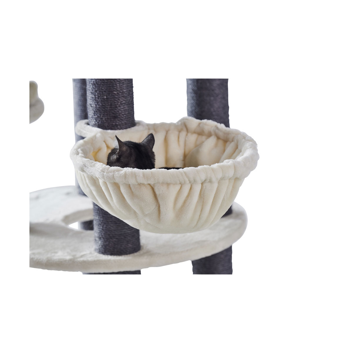 Nobby Kratzbaum Arda 70 x 70 x 138 cm cream Bild 4