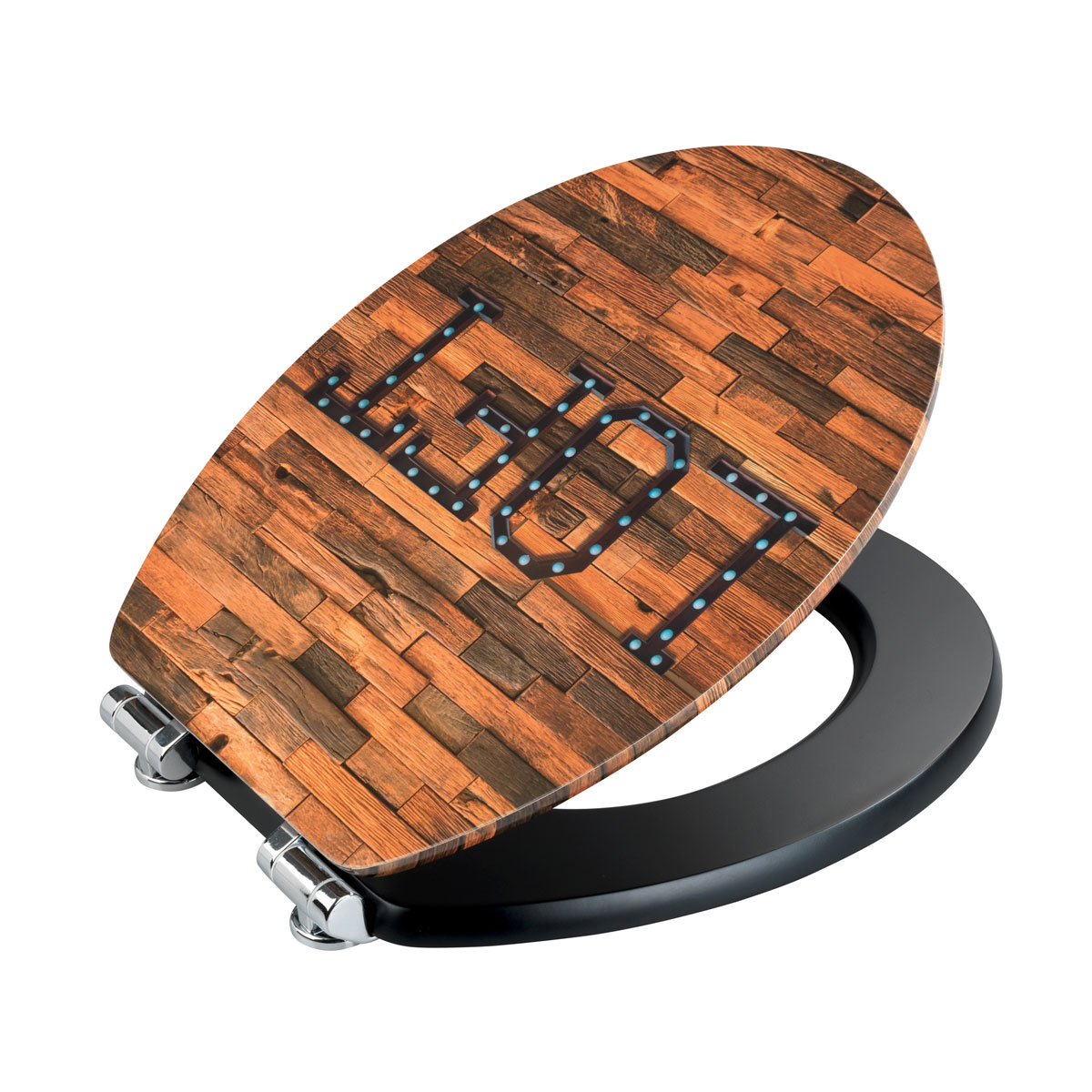 Wenko  Premium WC-Sitz Loft MDF mit Absenkautomatik Bild 3