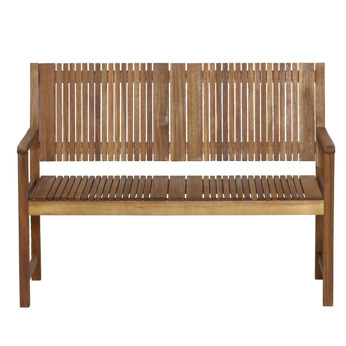 Bank Falun 2-Sitzer 59 x 122 x 90 cm Akazienholz FSC Bild 2