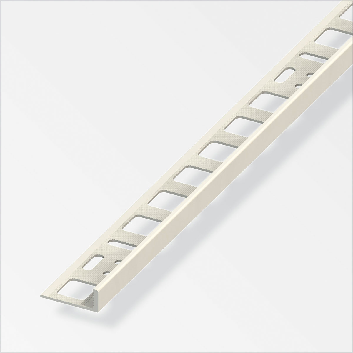Fundamo Winkelprofil 8/21 mm 2,5m PVC jasmin Bild 1