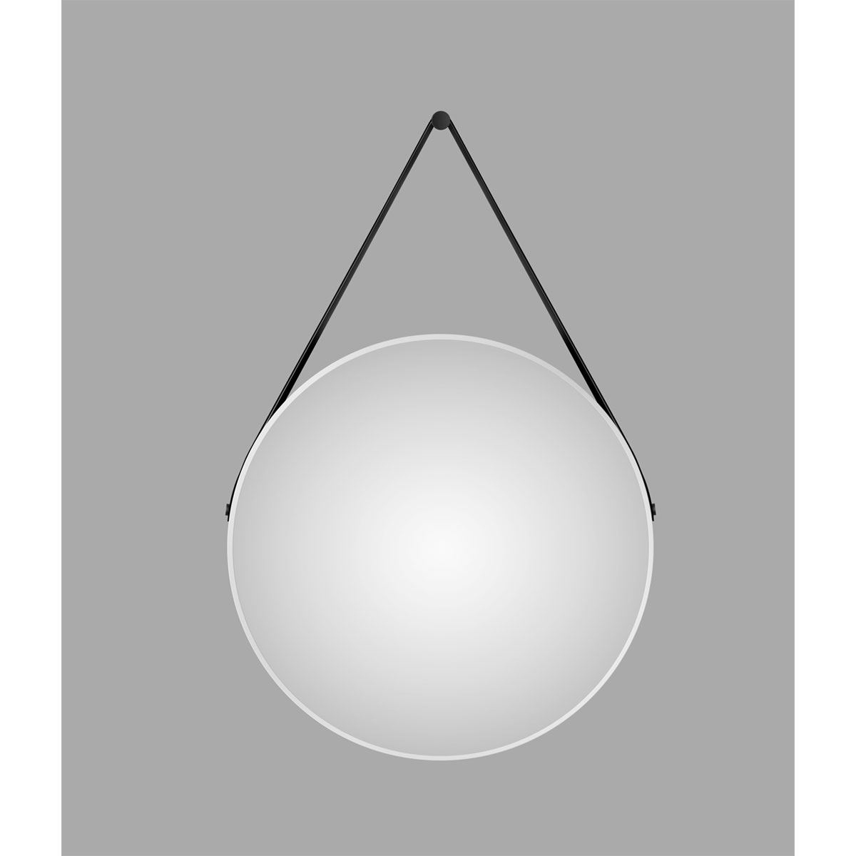 DSK  Design Spiegel Silver Coiffeur White Dm 80 cm Bild 2