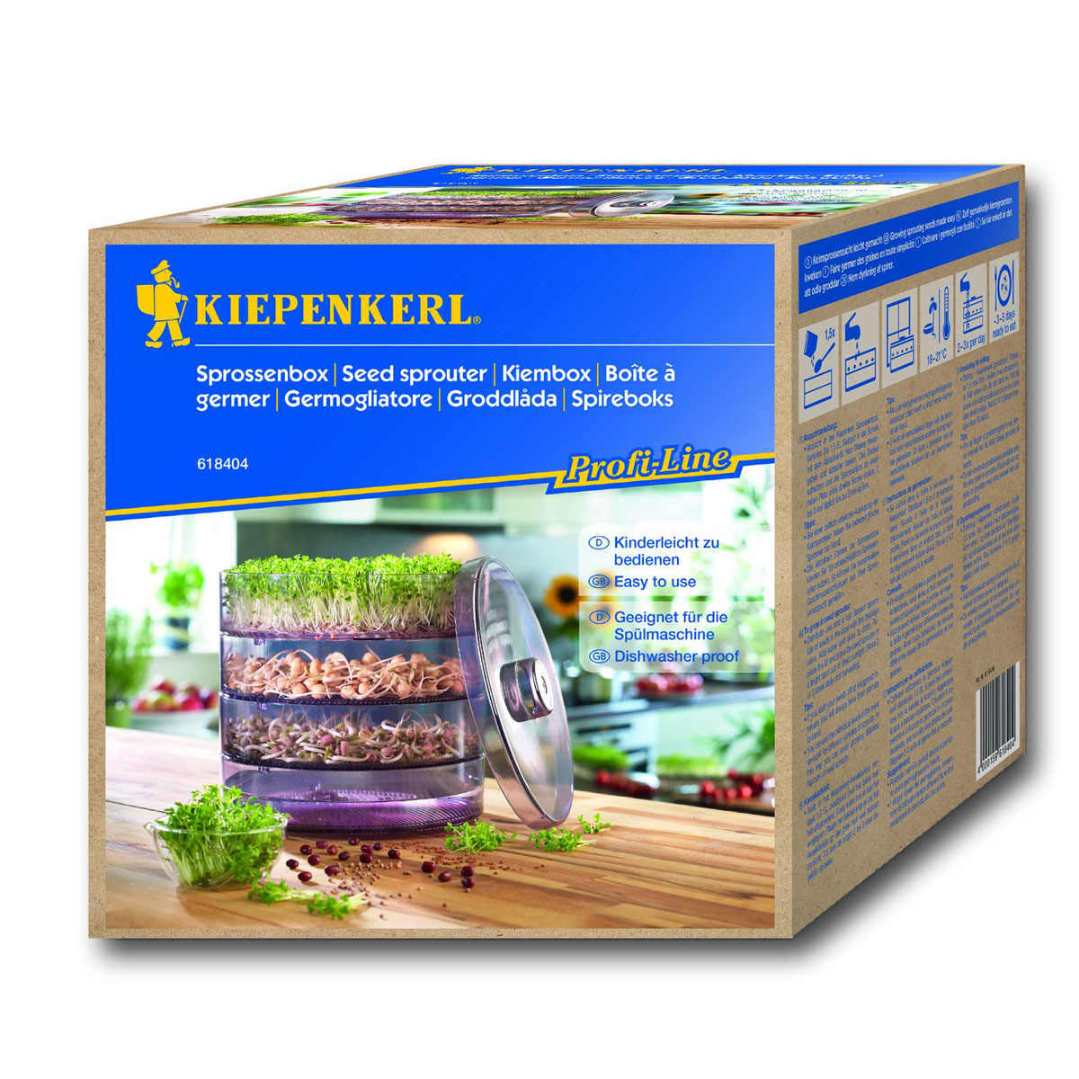 Kiepenkerl Sprossenbox Gourmet