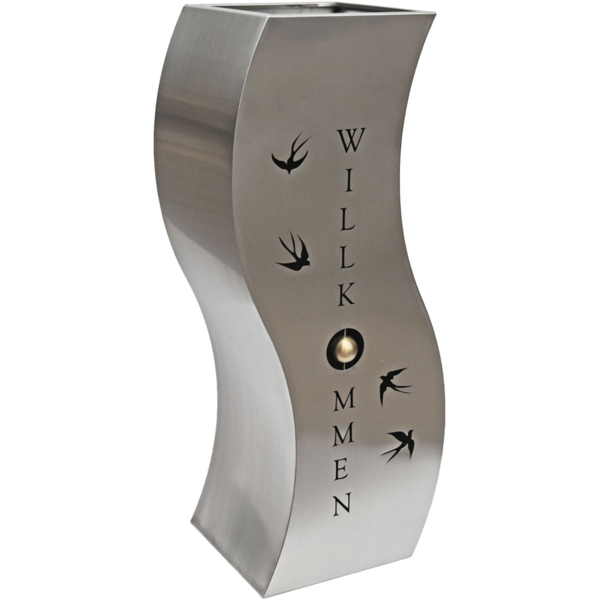 Garden Pleasure Pflanzsäule SCHWALBE Edelstahl, silber