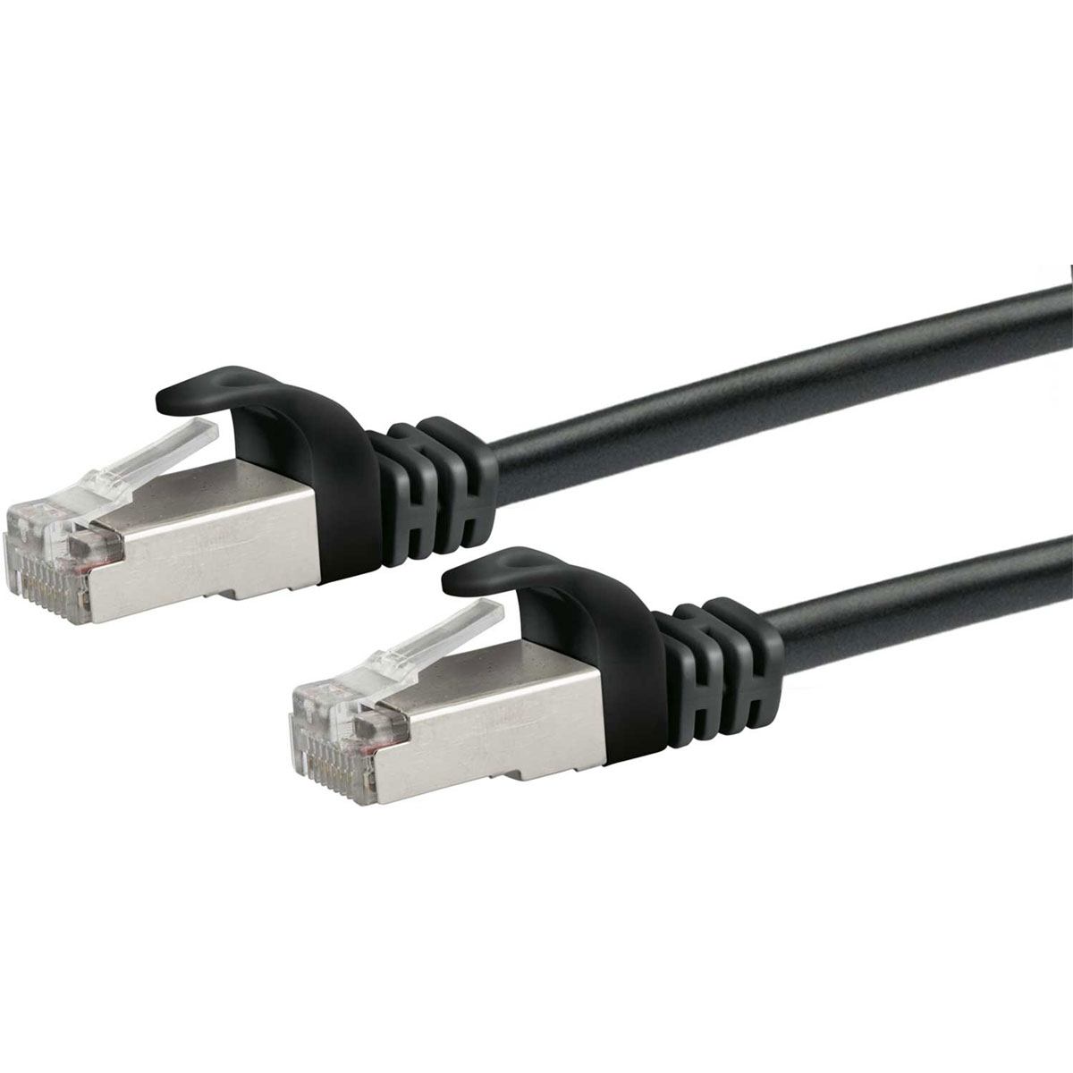 Schwaiger Netzwerkkabel CAT6 250Mhz 1Gbit/s 2,5m schwarz Bild 2