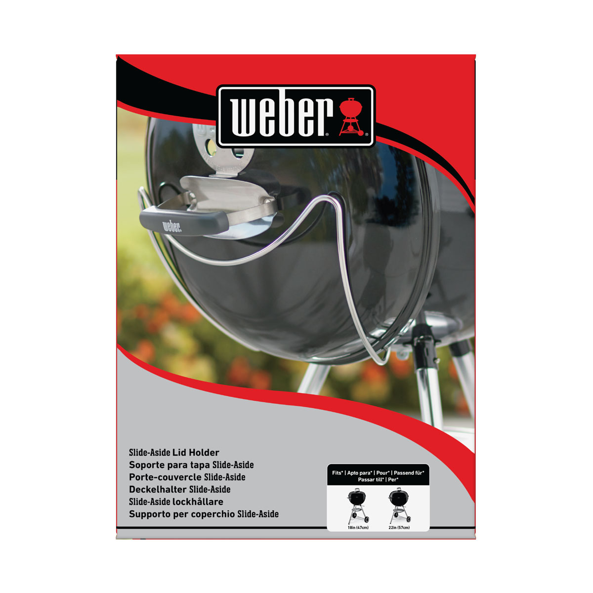 Weber Deckelhalter Slide-a-Side Bild 4